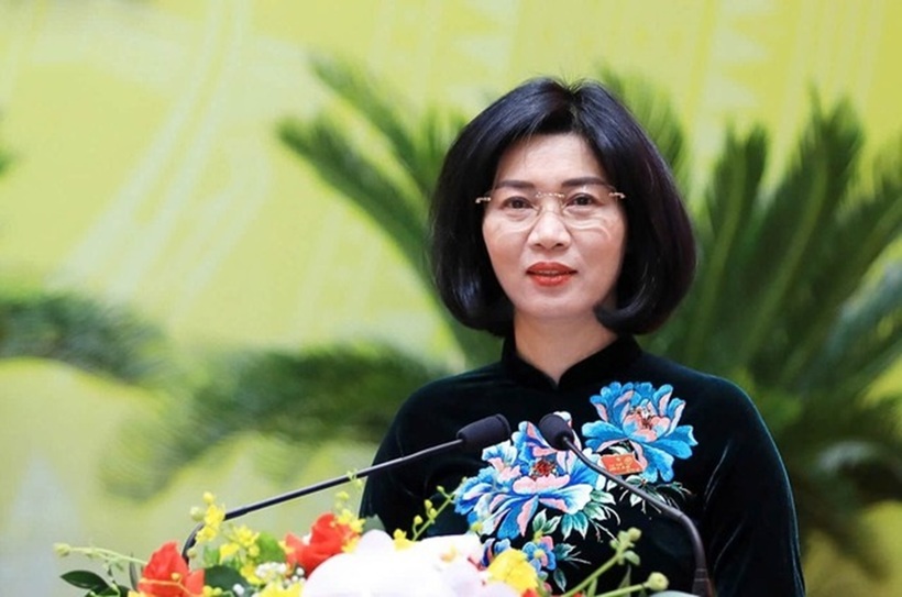 Tân Chủ tịch HĐND Tp.Hà Nội Phùng Thị Hồng Hà.