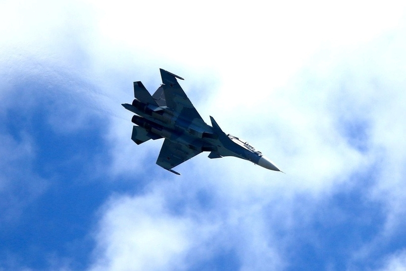 Một tiêm kích Su-30SM của Nga. Ảnh: United24