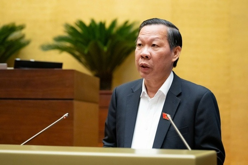Chủ nhiệm Uỷ ban Kinh tế và Tài chính Phan Văn Mãi (Ảnh: Media Quốc hội).