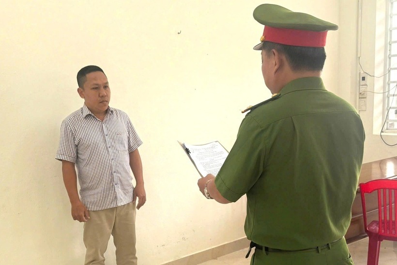 Đối tượng Thành bị bắt tạm giam (Ảnh: Công an Đà Nẵng/Dân Trí)