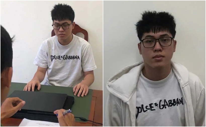 Công an TP.Đà Nẵng bắt khẩn cấp nghi phạm Lê Minh Nghĩa. (Ảnh: Cơ quan công an)