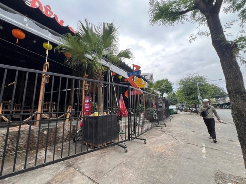 Khu vực nơi xảy ra vụ ẩu đả. Ảnh: Thanh Niên