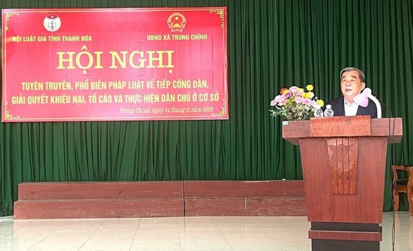 Luật gia Đỗ Xuân Yên - Giám đốc Trung tâm Tư vấn pháp luật (Hội Luật gia tỉnh Thanh Hoá).