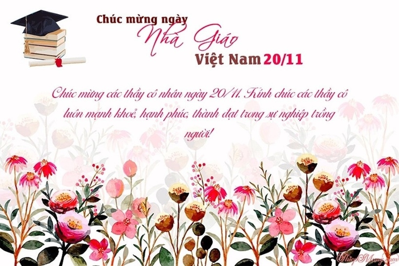 Gợi ý những mẫu thiệp đẹp tặng thầy, cô ngày Nhà giáo Việt Nam 20/11 - 2