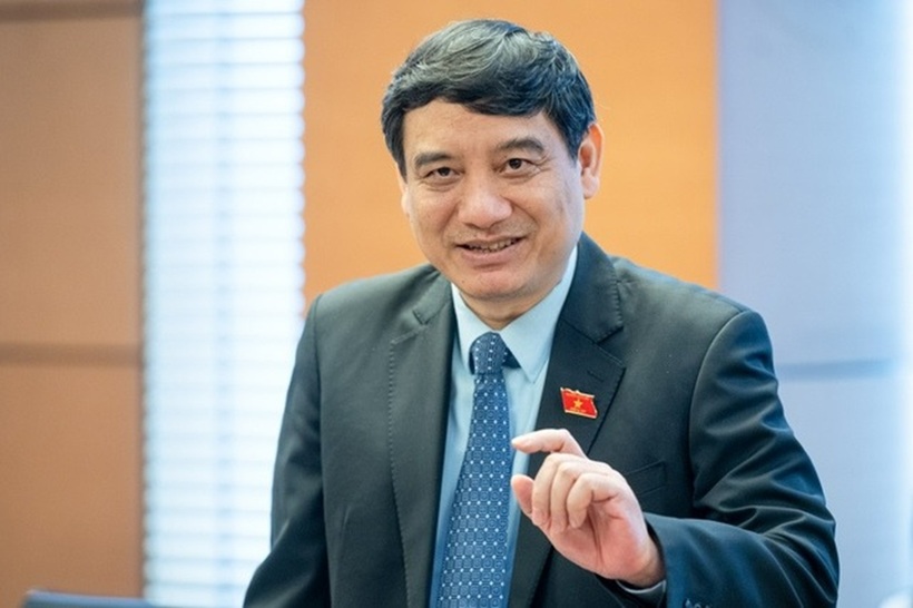 Chủ nhiệm Uỷ ban Văn hoá và Xã hội Nguyễn Đắc Vinh (Ảnh: Phạm Thắng).