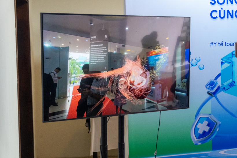 Khu vực trải nghiệm Nền tảng Đào tạo Ứng dụng Công nghệ Thực tế Ảo (VR) trong Giải phẫu Học và Thủ thuật Y khoa