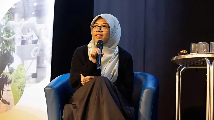 Tiến sĩ Nadia Radzman cho rằng VinFuture lan tỏa tinh thần đổi mới vì con người, mang lợi ích thiết thực của khoa học tới những cộng đồng cần được chú ý nhất. (Ảnh: Business Weekly)