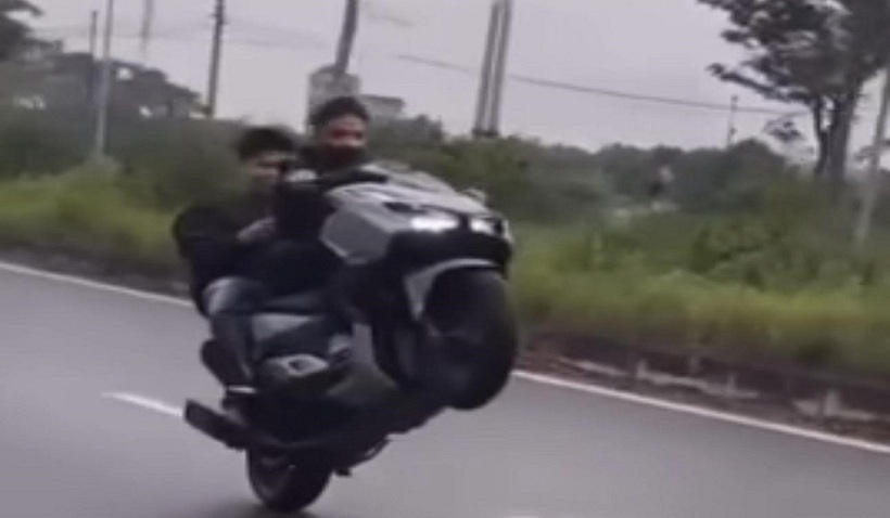 Hình ảnh từ clip người dân cung cấp.