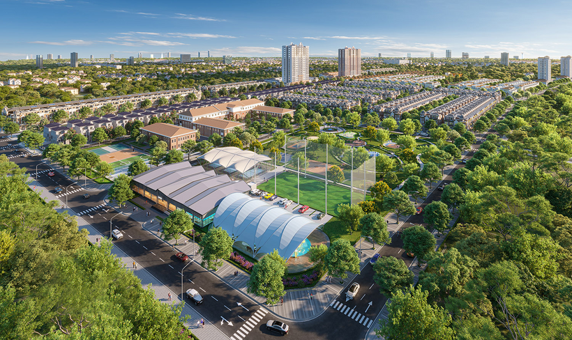 Công viên thể thao lần đầu tiên xuất hiện tại Nghệ An quy tụ hàng chục bộ môn trong nhà và ngoài trời.