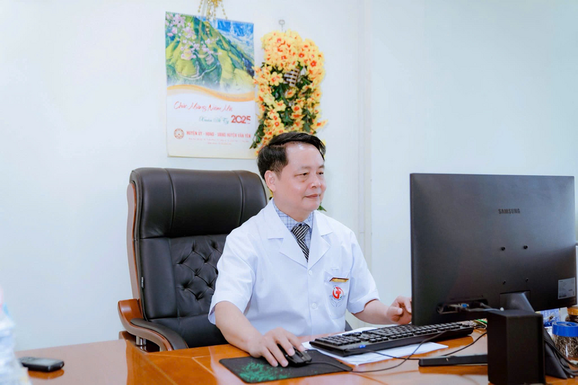 BSCKII Cao Ngọc Thắng - Bí Thư Đảng bộ, Giám đốc TTYT khu vực Văn Yên (Lào Cai)