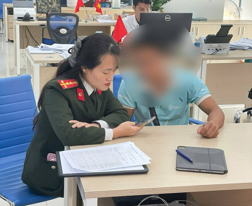 Lực lượng chức năng tuyên truyền anh N không làm theo hướng dẫn của đối tượng.