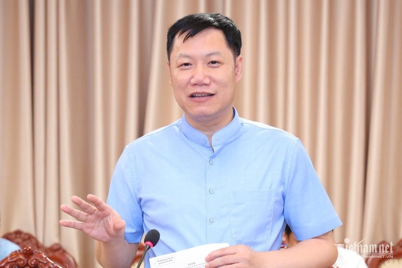 GS Nguyễn Tiến Thảo, Vụ trưởng Vụ Giáo dục Đại học (Bộ GD&ĐT), thành viên Ban soạn thảo dự Luật Giáo dục đại học sửa đổi. Ảnh: GD&ĐT