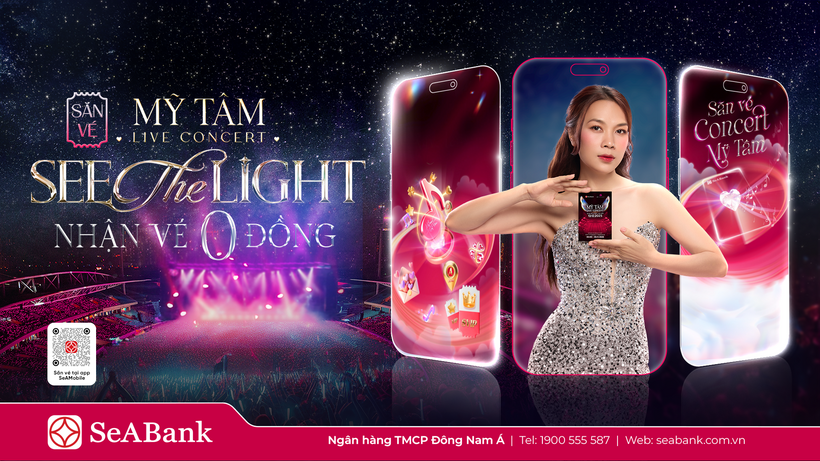 SeABank mang cơ hội săn vé miễn phí cho khách hàng trải nghiệm Mỹ Tâm Live Concert 2025 - 3