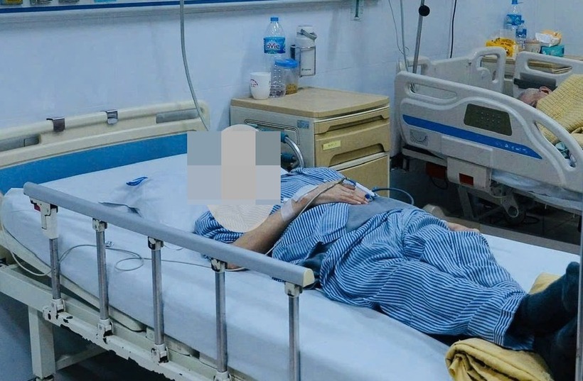 Bệnh nhân đang được bác sĩ theo dõi chặt chẽ. Ảnh: VietNamNet.