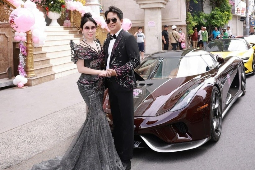 Vợ chồng Mailisa thường xuyên khoe cuộc sống sang chảnh. Ảnh: Tạp chí Tri thức.