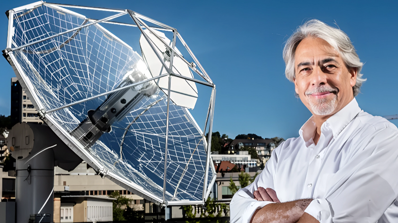 GS. Aldo Steinfeld, một trong những chuyên gia hàng đầu về năng lượng tái tạo, là diễn giả tại chuỗi tọa đàm "Khoa học vì Cuộc sống" do VinFuture tổ chức. Ảnh: energeia.