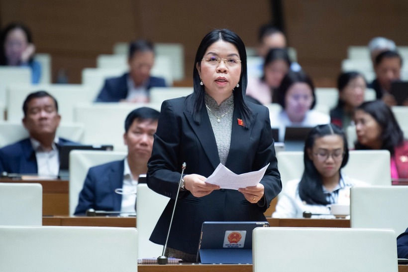 Đại biểu Nguyễn Thị Ngọc Xuân (Ảnh: Media Quốc hội).