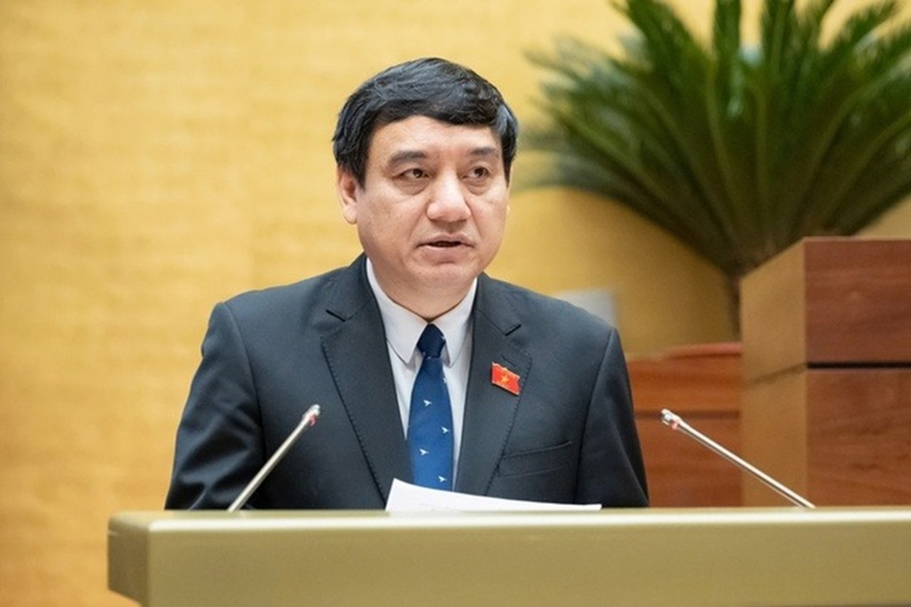 Chủ nhiệm Uỷ ban Văn hoá và Xã hội Nguyễn Đắc Vinh (Ảnh: Media Quốc hội).