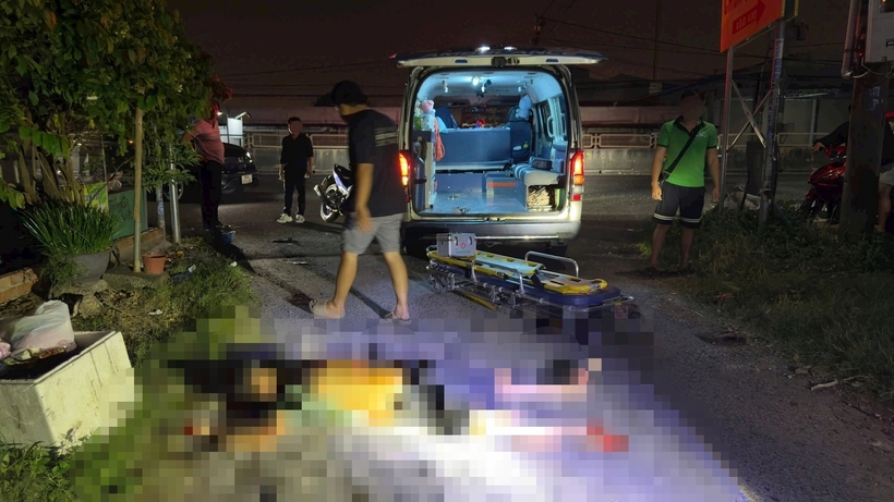 Hiện trường vụ án mạng. Ảnh: Báo Lâm Đồng