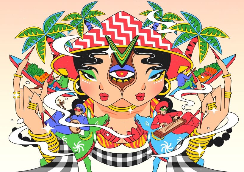 Tác phẩm đạt giải Nhất khu vực miền Nam.