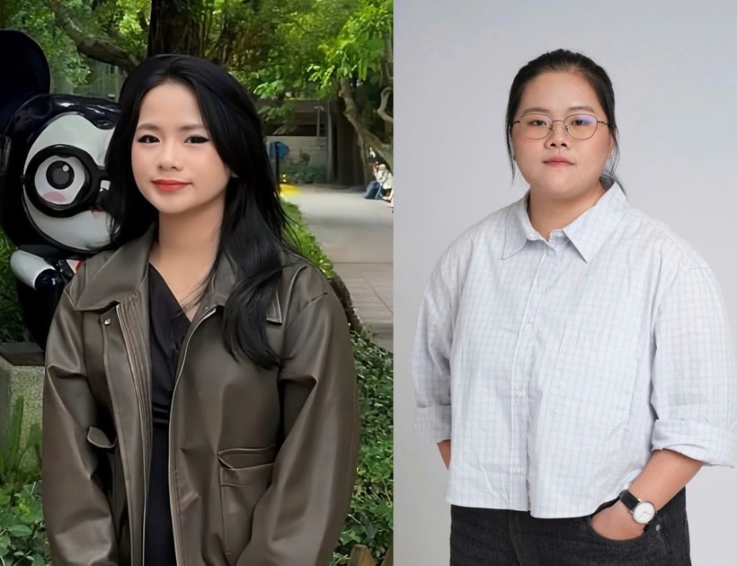 Hồng Phụng (trái) và Anh Thư (phải) tốt nghiệp trường Đại học Bách khoa TP.HCM với điểm tuyệt đối 4.0. Ảnh: VnExpress