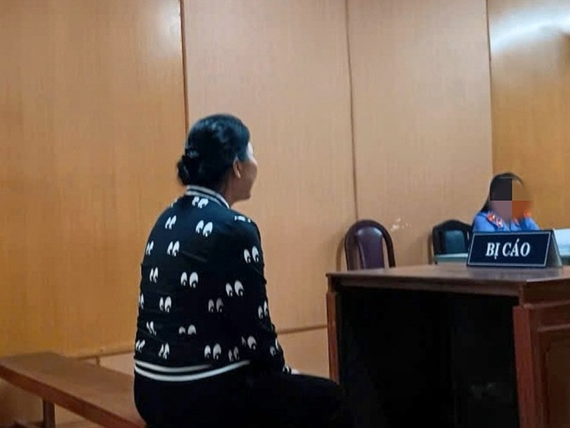 Bị cáo tại phiên xét xử. Ảnh: Người lao động