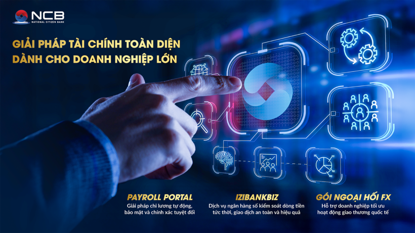 Với các giải pháp từ NCB, các doanh nghiệp lớn có thể tối ưu quản trị lương, chuẩn hóa vận hành tài chính
