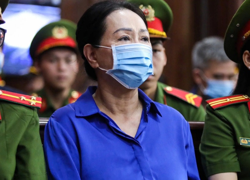 Bị án Trương Mỹ Lan.