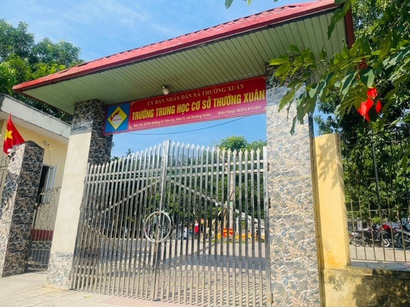 Sau sự việc, các học sinh liên quan đã trở lại trường học. Ảnh: Người đưa tin