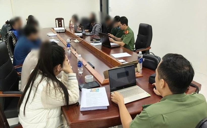 Đường dây tiền ảo Tosi là dự án ma, chiếm đoạt khoảng 90 tỷ đồng tiền đầu tư của người dân. (Ảnh: Công an TP.Đà Nẵng)