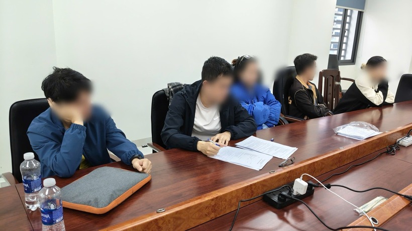 Công an TP Đà Nẵng triệt phá đường dây, phong tỏa lượng lớn tài sản, thu giữ được nhiều tài liệu liên quan. (Ảnh: Công an TP.Đà Nẵng)