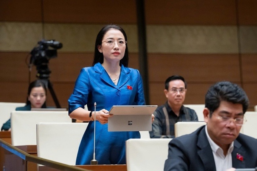 ĐBQH Trần Khánh Thu (Ảnh: Media Quốc hội).