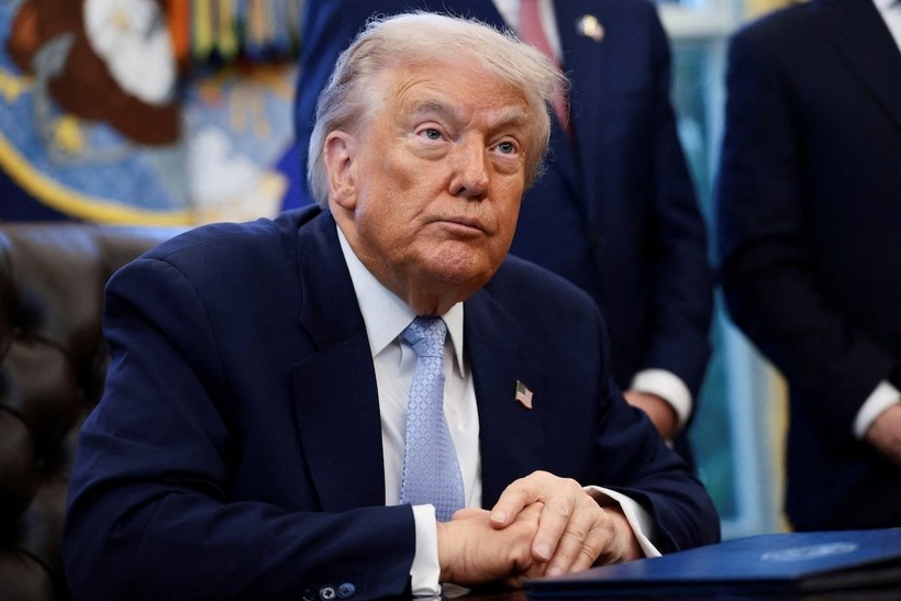 Tổng thống Mỹ Donald Trump. Ảnh: Reuters