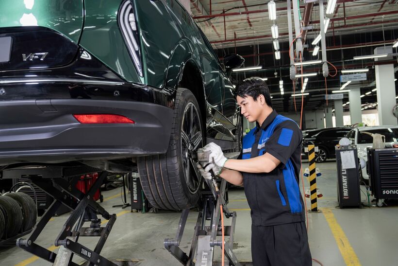 Hậu mãi “chuẩn” VinFast: Chủ xe bất ngờ với loạt dịch vụ chưa từng có tại Việt Nam - 3