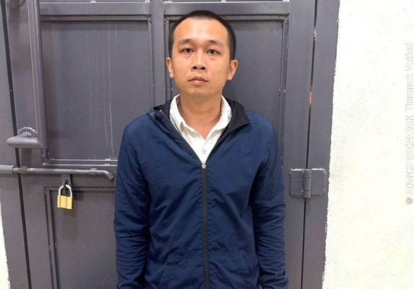 Đối tượng Cường bị khởi tố, bắt tạm giam về tội lừa đảo chiếm đoạt tài sản. Ảnh: Công an Hà Tĩnh.