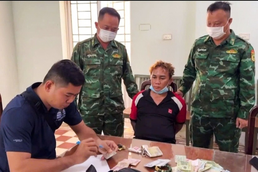 Công an tỉnh Tây Ninh đang tạm giữ Nguyễn Tấn Thành. Ảnh: Báo Dân trí.