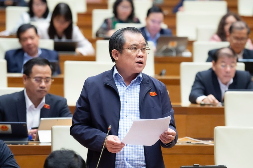 ĐBQH Nguyễn Tâm Hùng. (Ảnh: Media Quốc hội)