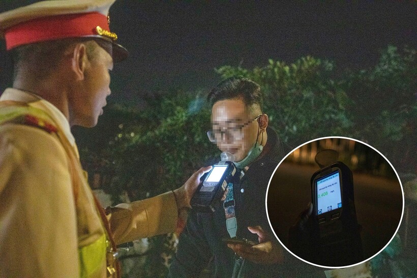 Việc kiểm soát chặt chẽ nồng độ cồn nhằm phòng ngừa tai nạn giao thông.