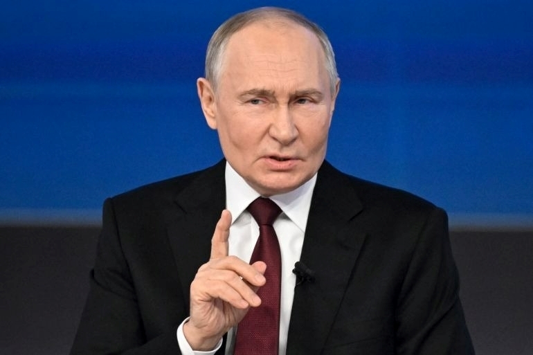 Tổng thống Nga Vladimir Putin. Ảnh: Reuters