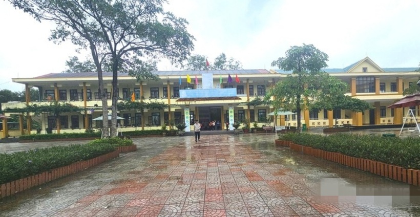 Trường Phổ thông dân tộc bán trú Tiểu học Kim Thủy nơi xảy ra sự việc. Ảnh: Người lao động