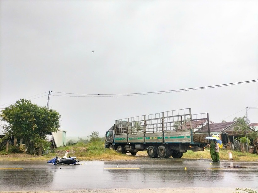 Hiện trường vụ tai nạn. Ảnh: Báo Gia Lai.