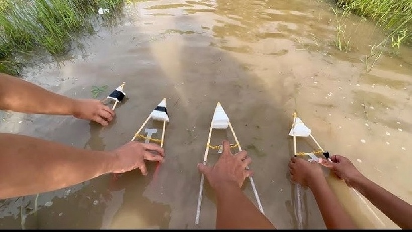 Học sinh lớp 2 bị đuối nước nghi do chơi trò "ghe bobo" hot trên TikTok. Ảnh minh họa: Người lao động.