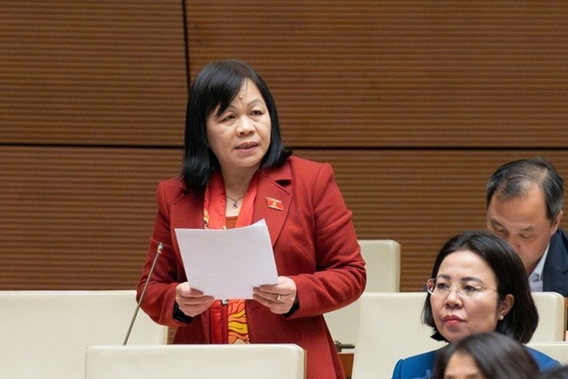 ĐBQH Nguyễn Thị Mai Hoa (Ảnh: Media Quốc hội).