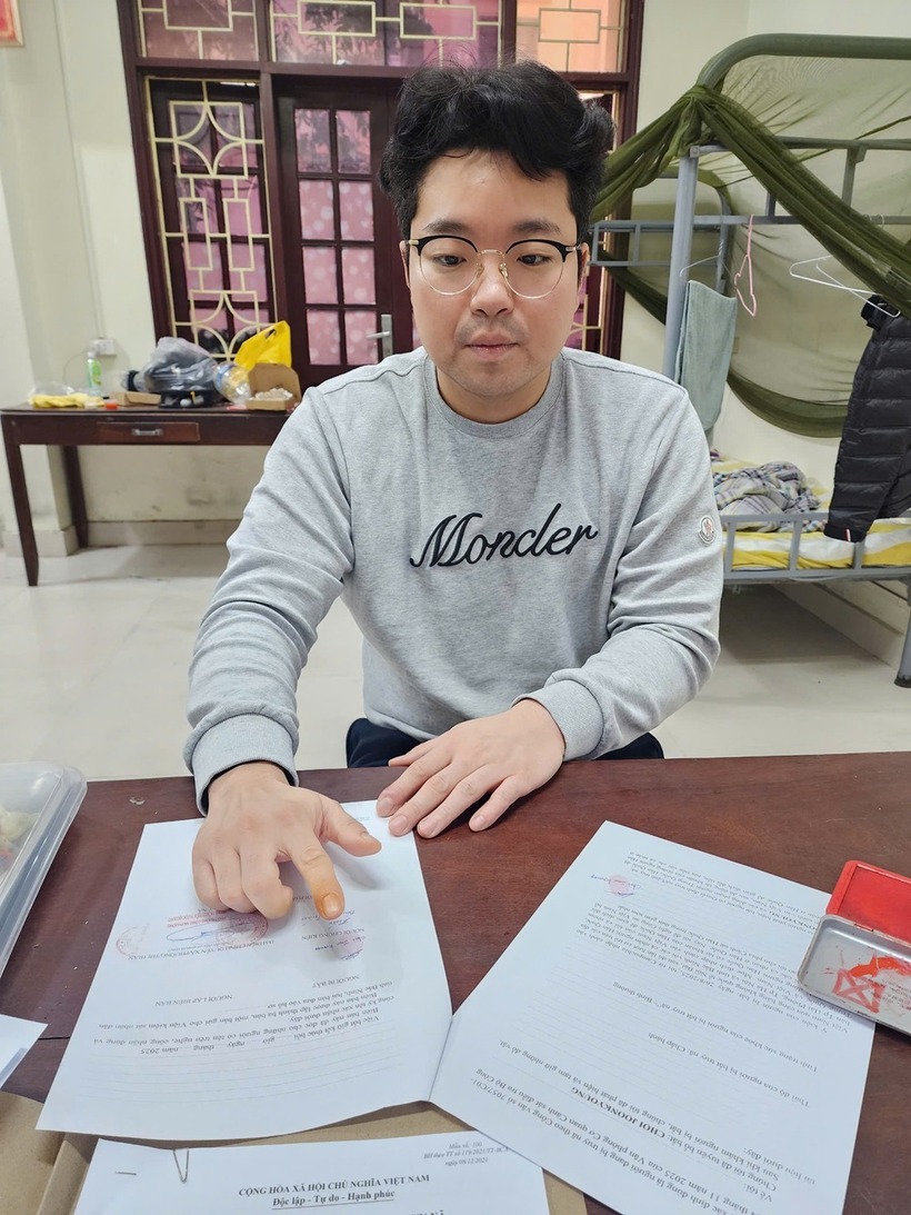 Đối tượng Choi Joon Kyoung. Ảnh: Báo Bắc Ninh