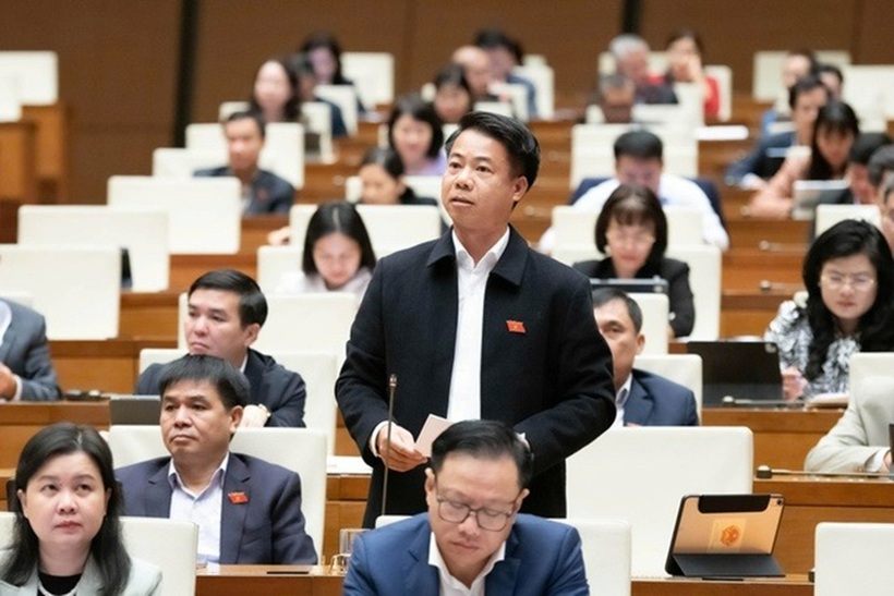 Đại biểu Hoàng Quốc Khánh (Ảnh: Media Quốc hội).