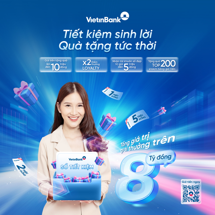 VietinBank tặng thêm ưu đãi cho khách hàng gửi tiết kiệm cuối năm - 1