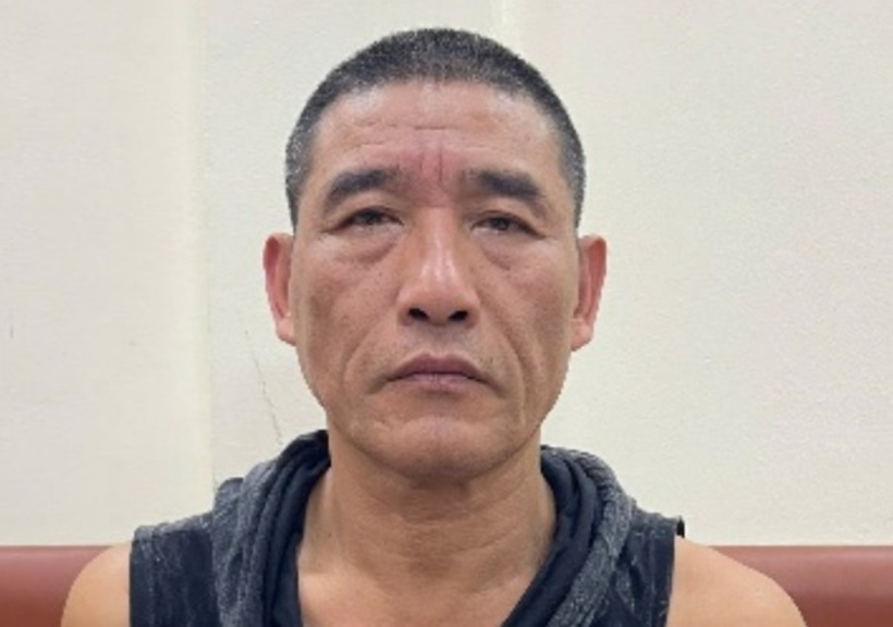 Công an xã Nội Bài, TP.Hà Nội bắt giữ đối tượng truy nã đặc biệt Đỗ Xuân Thành về tội Cướp tài sản. Ảnh: Tri Thức & Cuộc sống.