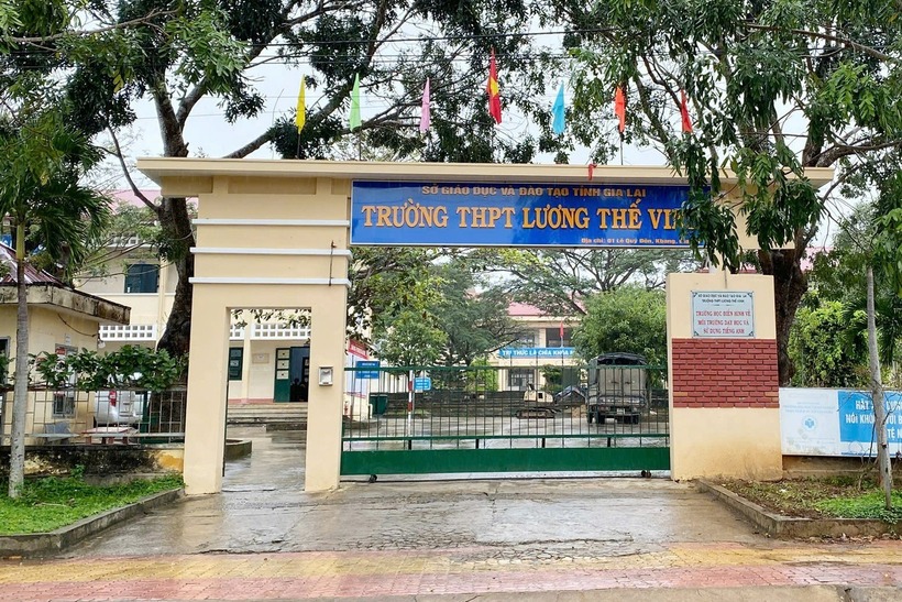 Trường THPT Lương Thế Vinh. Ảnh: Dân trí