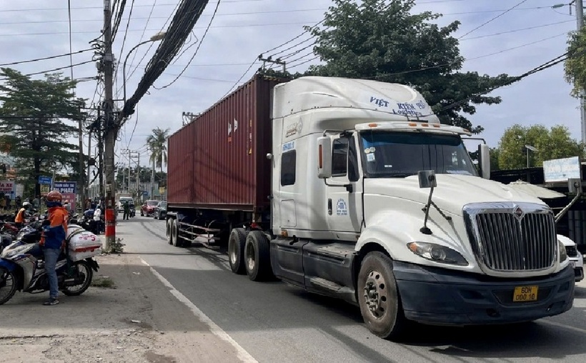 Hiện trường vụ tai nạn. Ảnh: Báo Công an Nhân dân.