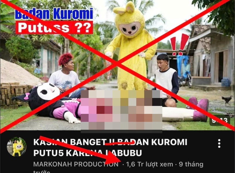 Công an TP.HCM cảnh báo khẩn từ những clip hoạt hình độc hại trên YouTube. Ảnh: Báo Tiền phong.